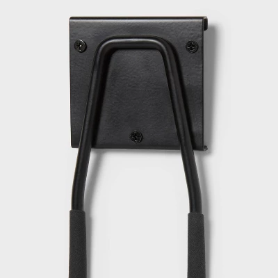 Extension Cord And Hose Garage Hook - Brightroomâ„¢: Steel Wall Storage, Powder-Coated, 30lb Capacity, Black - Image 2