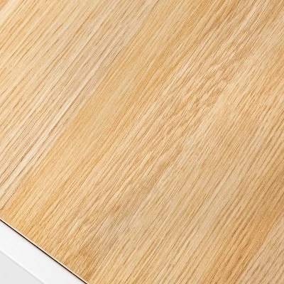 4 Tier Shoe Rack White Metal With Natural Wood - Brightroomâ„¢ - Image 3