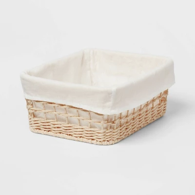 Tapered Woven Basket With Liner - Brightroomâ„¢ - Image 4