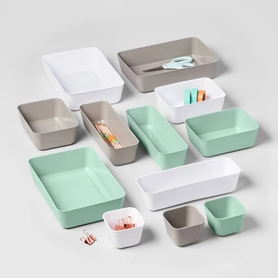 3pk Long Storage Trays - Brightroomâ„¢ - Image 3