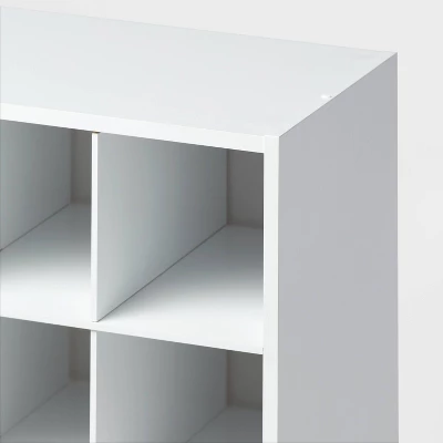 4 Tier Laminate Stackable Shoe Cubby White - Brightroomâ„¢ - Image 2