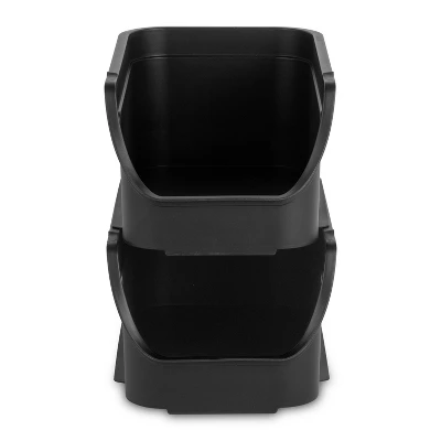 8.9qt Open Front Stackable Storage Bin - Brightroomâ„¢ - Image 7