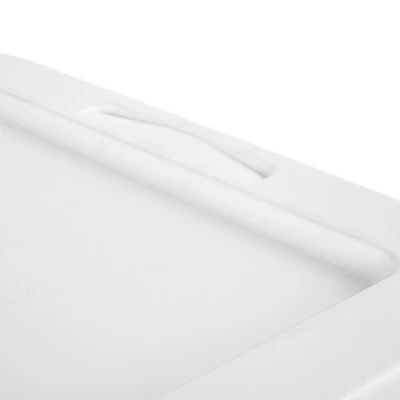 56qt Clear Non-Latching Storage Box With White Lid - Brightroomâ„¢ - Image 8