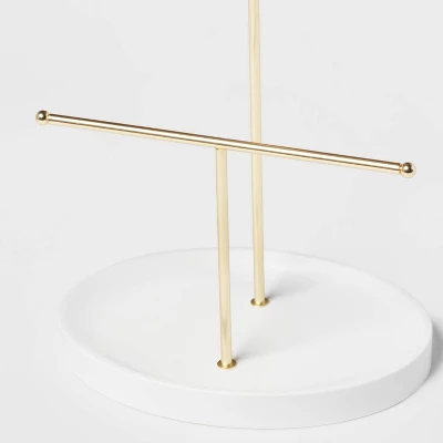 Two Bar Jewelry Organizer Brass - Brightroomâ„¢ - Image 2