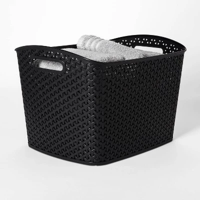 Y-Weave XL Curved Decorative Storage Basket - Brightroomâ„¢