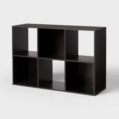 11" Cube Book Shelf Black - Brightroomâ„¢ - Image 7