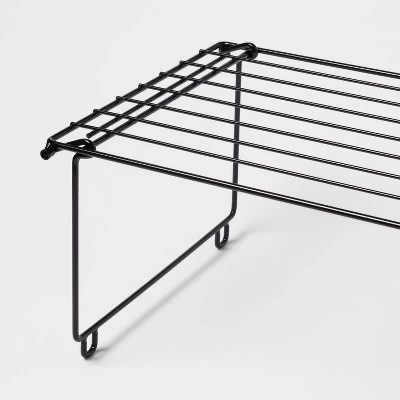 Stackable Single Shoe Rack Black - Brightroomâ„¢ - Image 2
