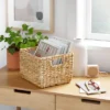 Woven Water Hyacinth Milk Crate - Brightroom™