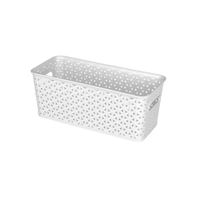 Y-Weave Half Medium Decorative Storage Basket - Brightroomâ„¢ - Image 9