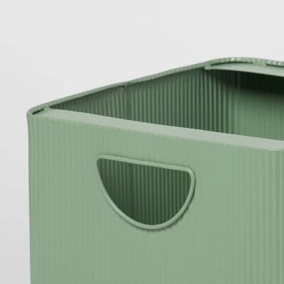 Metal Bin Small Open Front Green - Brightroomâ„¢ - Image 2