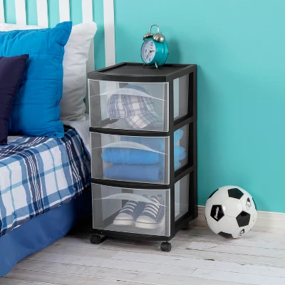 3 Drawer Medium Cart - Brightroomâ„¢ - Image 4