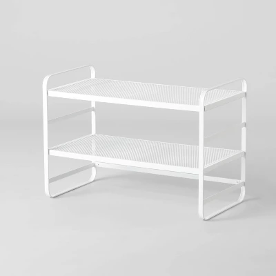2 Tier Shoe Rack Metal Mesh - Brightroomâ„¢ - Image 4