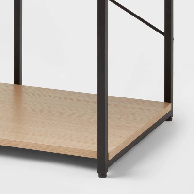 11" 4 Cube Storage Shelves - Brightroomâ„¢: Modular Storage Furniture, Anti-Tip, Paper Laminate, Powder-Coated Steel - Image 2