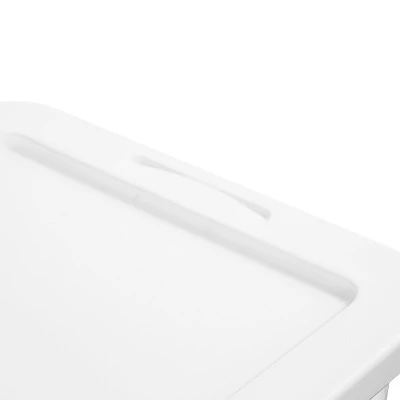 41qt Clear Under Bed Storage Box White - Brightroomâ„¢ - Image 8