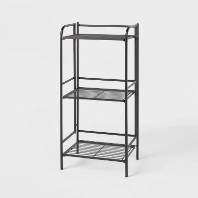 Folding 3 Shelves Black - Brightroomâ„¢ - Image 3