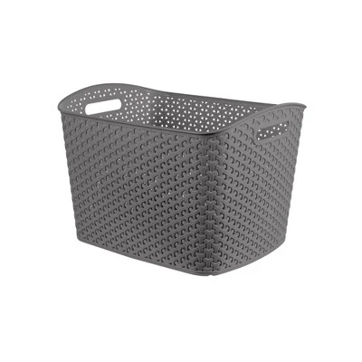 Y-Weave XL Curved Decorative Storage Basket - Brightroomâ„¢ - Image 8