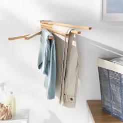 Small Space Wall Mounted Drying Rack White - Brightroomâ„¢