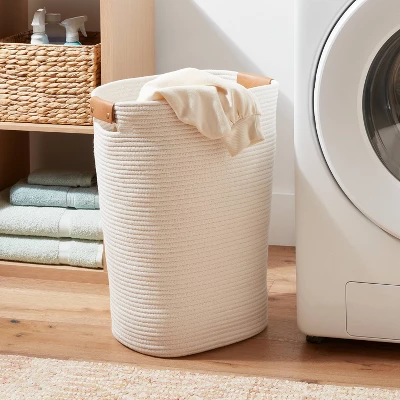 Coiled Rope Laundry Hamper - Brightroomâ„¢