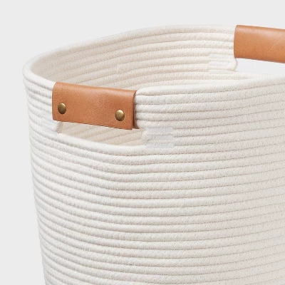 Coiled Rope Laundry Hamper - Brightroomâ„¢ - Image 2