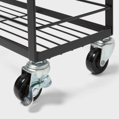 Skinny Bathroom Cart Black - Brightroomâ„¢ - Image 2