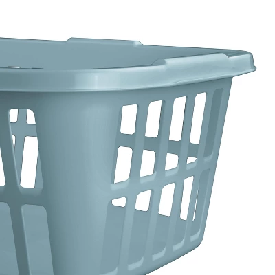 1.5 Bu Laundry Basket Pewter Aqua - Brightroomâ„¢ - Image 5