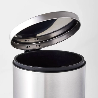12L Round Step Trash Can - Brightroomâ„¢ - Image 2