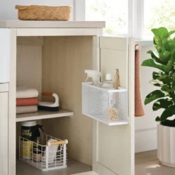 Punched Metal Over The Door Kitchen Cabinet Organizer - Brightroomâ„¢