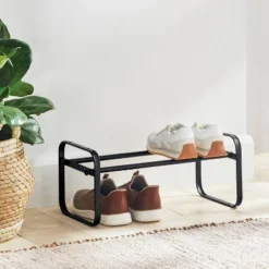 1-Tier Stackable - Expandable Shoe Rack - Brightroomâ„¢