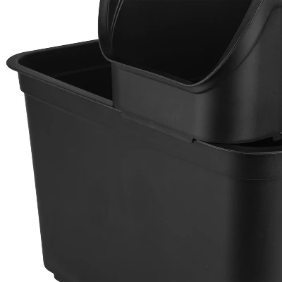 8.9qt Open Front Stackable Storage Bin - Brightroomâ„¢ - Image 10