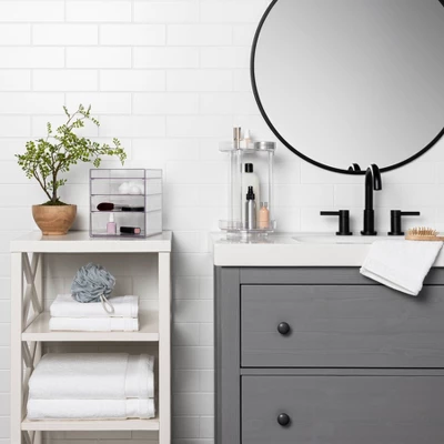 Spinning Turntable Makeup Organizer Clear - Brightroomâ„¢