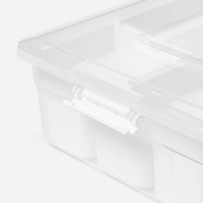 5.6L Sort It Storage Container With 9 Shallow Cups - Brightroomâ„¢ - Image 3